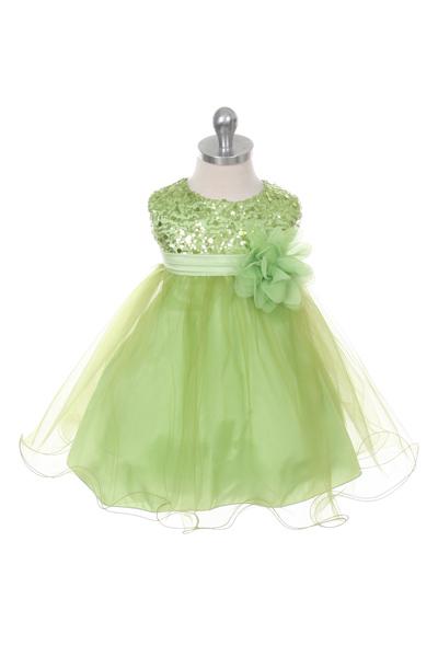 Dress - Sequin Baby Party Dress