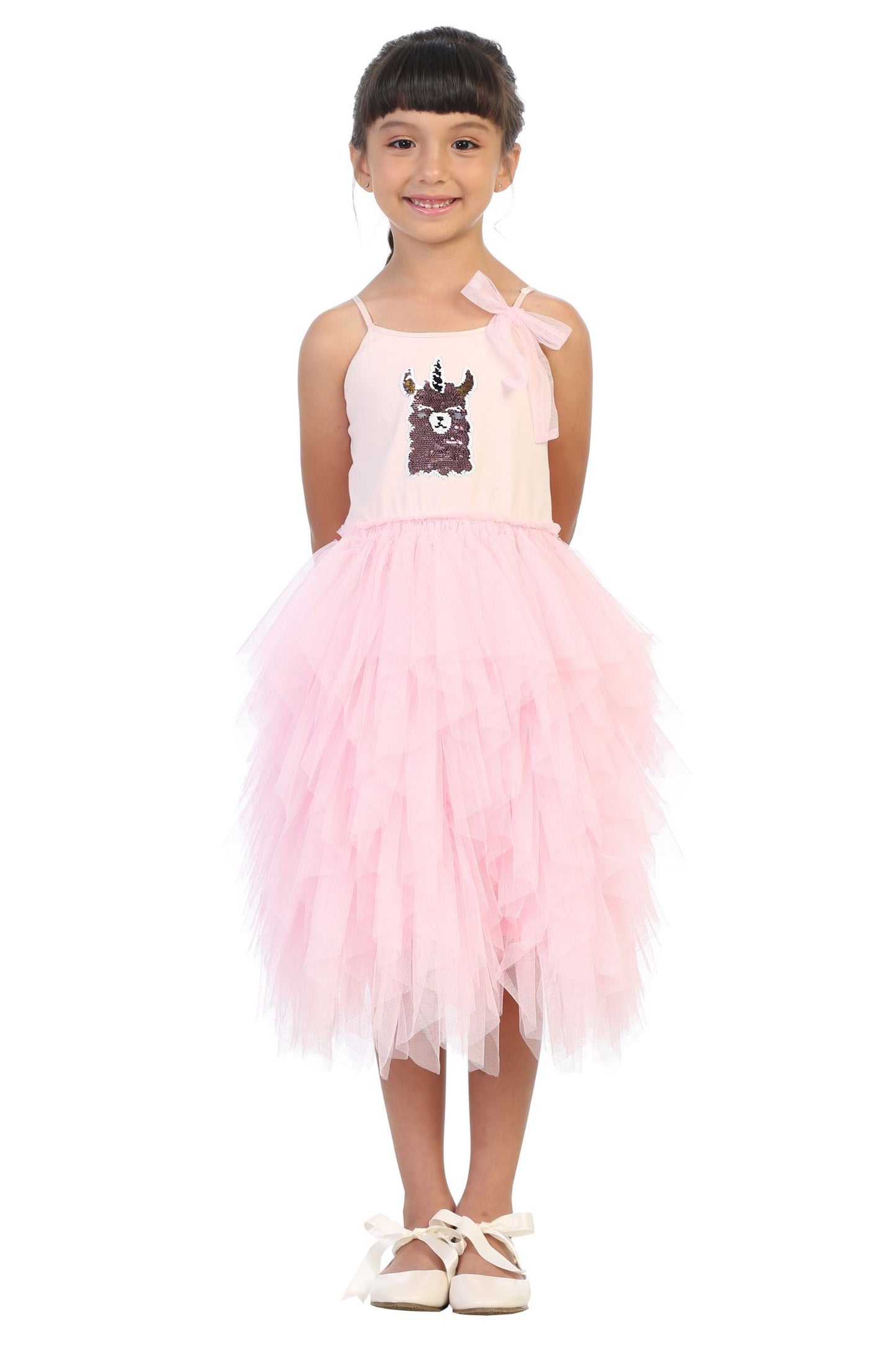 Tutu Dress - Llama-corn Flip Sequin Tutu Dress